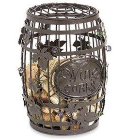 Beaut Cork Cage Wine Barrel Wall Unit, 12.25-Inch by Beaut