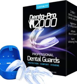 DentaPro2000 Teeth Grinding Mouth Guard (Silicone) by Ranir