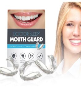 Mouth Guard for Grinding Teeth – Night Guard for Clenching - Eliminates TMJ and Bruxism! Includes Three Custom Fit Professional Dental Guards