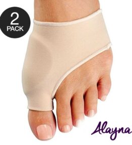 Bunion Corrector and Bunion Relief Sleeve with Gel Bunion Pads Cushion Splint Orthopedic Bunion Protector for Men and Women; Hallux Valgus Corrector Bunion Bootie Guard - Stop Bunion Pain (2 PCS) by Alayna
