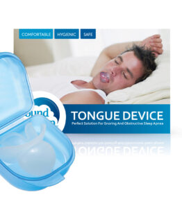 Advanced Snore Stopper Tongue Retainer Aid Device – Anti-Snore Guard To Stop Snoring, Includes a Protective Case The Night Time Solution for All Sleeping Problems!