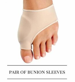 Bunion Corrector - Bunion Relief Sleeve and Bunion Toe Straightener - Cushioned with Gel Pad Elastic Long- Lasting for Effective Hallux Valgus Pain Relief (1 Pair)