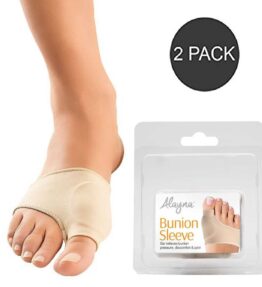 Bunion Corrector and Relief Sleeve Bunion Pads with Gel Cushion for Men and Women Orthopedic Bunion Splint (2)
