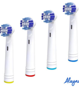 Precision Clean Brush Heads for Oral B 4 Pack